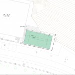 BR&C arquitectos Plano emplazamiento pista padel Vizcaya