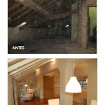 BR&C arquitectos Ático antes y después reforma edificio Bilbao
